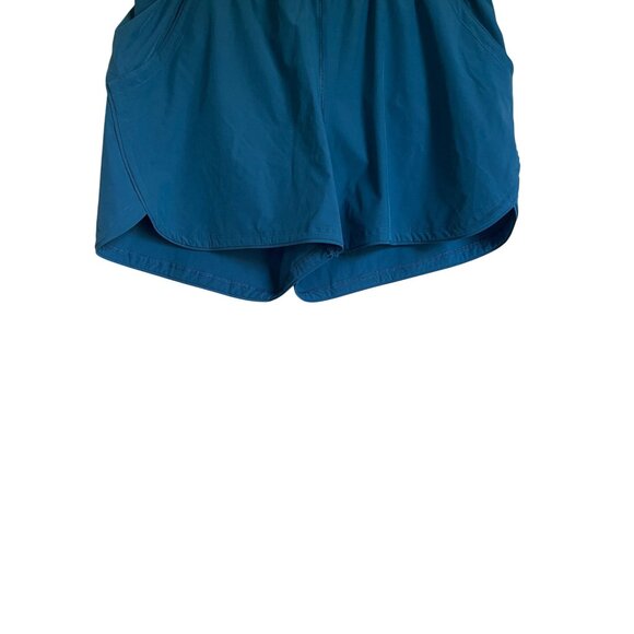 Lands' End Size 20W Turquoise Nylon Performance Knit Shorts Outdoor Active Hikin - Picture 4 of 7